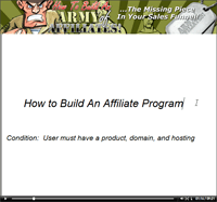 Affiliate Army Profits