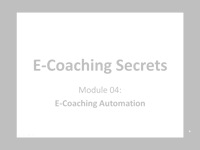 eCoaching Success